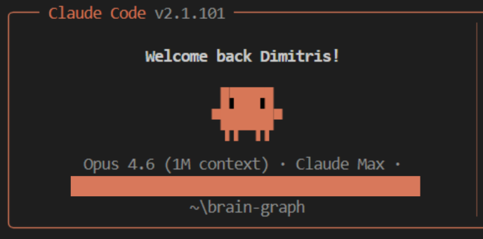 Claude Code connected to BrainGraph via MCP